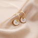 Wholesale 925 Silver Needle Alloy Love Flower Earring Set JDC-ES-Yizhong006 Earrings 怡众 Wholesale Jewelry JoyasDeChina Joyas De China