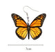 Wholesale acrylic Butterfly Earrings JDC-ES-XUEP022 Earrings 雪帕 M122-4 Wholesale Jewelry JoyasDeChina Joyas De China