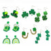 Wholesale acrylic clover beer earrings JDC-ES-XUEP011 Earrings 雪帕 Wholesale Jewelry JoyasDeChina Joyas De China