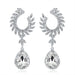 Wholesale alloy diamond-encrusted water drop earrings JDC-ES-GSDB013 Earrings 丹比华比 Wholesale Jewelry JoyasDeChina Joyas De China