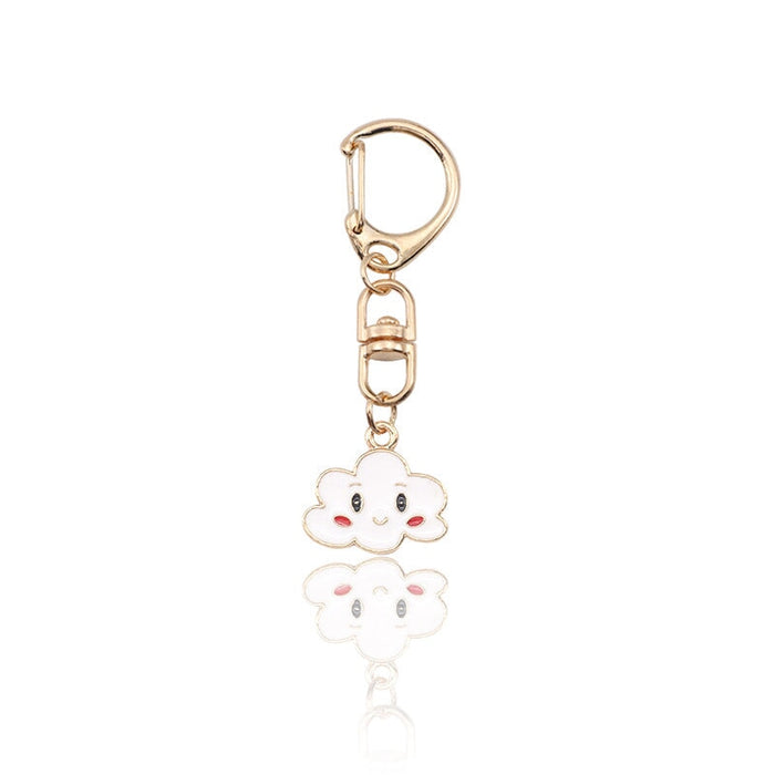 Wholesale Alloy Enamel Planet Astronaut Keychain JDC-KC-TianG003 Keychains 天高 Wholesale Jewelry JoyasDeChina Joyas De China