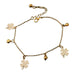 Wholesale alloy gold-plated anklet three bells anklet foot ornaments Bracelet JoyasDeChina Wholesale Jewelry JoyasDeChina Joyas De China