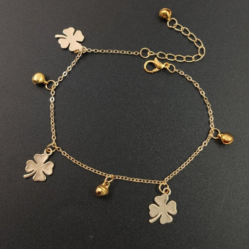 Wholesale alloy gold-plated anklet three bells anklet foot ornaments Bracelet JoyasDeChina Wholesale Jewelry JoyasDeChina Joyas De China