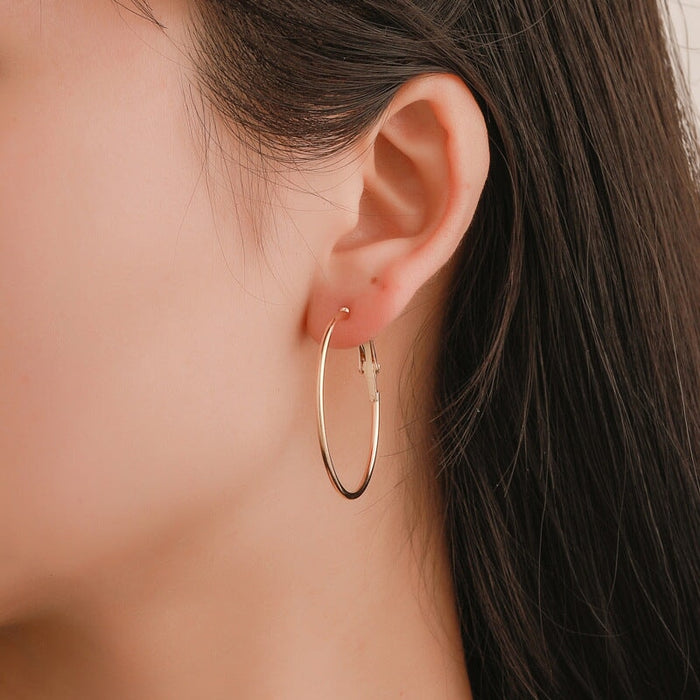 Wholesale Alloy Hoop Set Earrings JDC-ES-D776 Earrings 晴雯 Wholesale Jewelry JoyasDeChina Joyas De China