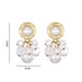 Wholesale Alloy Imitation Pearl Earrings JDC-ES-GANL009 Earrings 甘来 Wholesale Jewelry JoyasDeChina Joyas De China