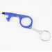 Wholesale Alloy Multifunctional Double-sided Diamond Door Opener Keychain JDC-KC-TouMS032 Keychains JoyasDeChina blue Wholesale Jewelry JoyasDeChina Joyas De China