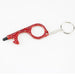 Wholesale Alloy Multifunctional Double-sided Diamond Door Opener Keychain JDC-KC-TouMS032 Keychains JoyasDeChina red Wholesale Jewelry JoyasDeChina Joyas De China