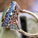Wholesale Alloy Rose Gold Colored Rhinestone Opal Ring JDC-RS-Sanj012 Rings 三杰 rose gold 6 Wholesale Jewelry JoyasDeChina Joyas De China