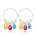 Wholesale Alloy Shell Pearl Earrings JDC-ES-Duoh009 Earrings 朵涵 color Wholesale Jewelry JoyasDeChina Joyas De China