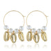 Wholesale Alloy Shell Pearl Earrings JDC-ES-Duoh009 Earrings 朵涵 kc gold Wholesale Jewelry JoyasDeChina Joyas De China