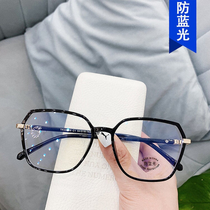 Wholesale Anti Blue Light Irregular PC Glasses Frames JDC-SG-PLS017 Sunglasses 普琳丝 Wholesale Jewelry JoyasDeChina Joyas De China