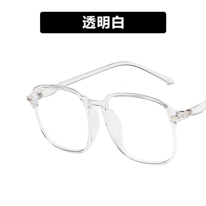 Wholesale Anti Blue Light PC Square Glasses JDC-SG-PLS009 Sunglasses 普琳丝 white Wholesale Jewelry JoyasDeChina Joyas De China