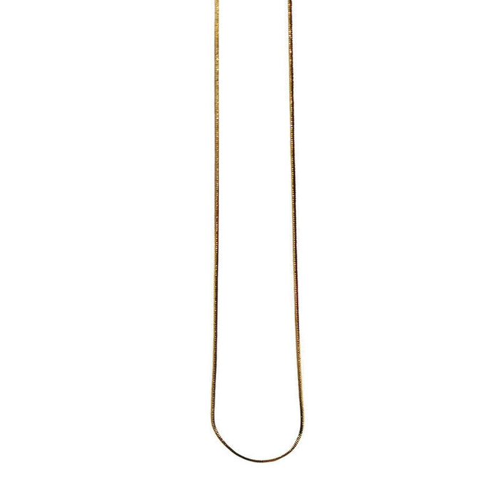 Wholesale basic versatile snake bone chain bare chain stacked with plain chain thin chain necklace for women Necklaces JoyasDeChina Wholesale Jewelry JoyasDeChina Joyas De China