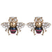Wholesale Bee Alloy Pearl Earrings JDC-ES-JJ351 Earrings 聚嘉 52703 Wholesale Jewelry JoyasDeChina Joyas De China
