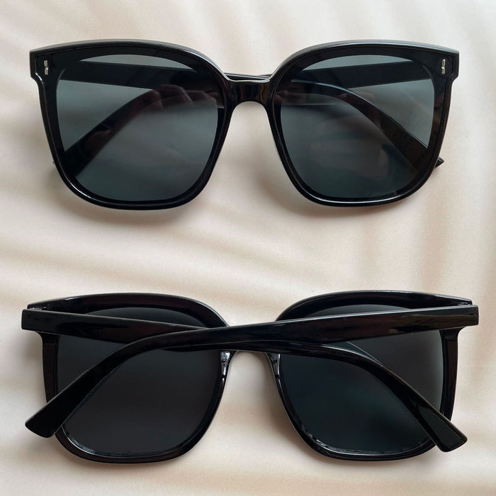 Wholesale beige pc sunglasses JDC-SG-JinF013 Sunglasses 季丰 Black frame1 Wholesale Jewelry JoyasDeChina Joyas De China