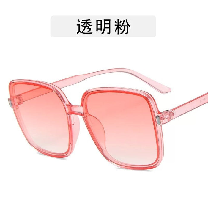 Wholesale beige pc sunglasses JDC-SG-JinF014 Sunglasses 季丰 Transparent powder Wholesale Jewelry JoyasDeChina Joyas De China