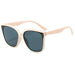 Wholesale black PC Sunglasses JDC-SG-JinF015 Sunglasses 季丰 Beige frame Wholesale Jewelry JoyasDeChina Joyas De China