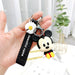 Wholesale Black Rubber Mouse Keychain（F）JDC-KC-Gongz024 Keychains 宫泽 Daisy Mickey Wholesale Jewelry JoyasDeChina Joyas De China