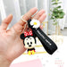 Wholesale Black Rubber Mouse Keychain（F）JDC-KC-Gongz024 Keychains 宫泽 Daisy Minnie Wholesale Jewelry JoyasDeChina Joyas De China