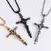 Wholesale black stainless steel letter necklace JDC-NE-Aimi018 Necklaces 爱米萝 Wholesale Jewelry JoyasDeChina Joyas De China