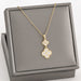 Wholesale Black Swan 18k Rose Gold Titanium Steel Necklace(F)JDC-NE-Kucai013 necklaces 酷彩 81 double clover Wholesale Jewelry JoyasDeChina Joyas De China