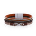 Wholesale Boho Rhinestone Braided Leather Bracelet JDC-BT-DHJ008 Bracelet 邓会君 Wholesale Jewelry JoyasDeChina Joyas De China
