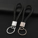 Wholesale Braided Leather Cord Car Metal Lanyard Keychain MOQ≥2 JDC-KC-XinS001 Keychains 新尚 Wholesale Jewelry JoyasDeChina Joyas De China