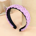 Wholesale Broad Brim Fabric Knit Leather Headband JDC-HD-O388 Headband 潮炫 B Wholesale Jewelry JoyasDeChina Joyas De China