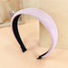 Wholesale Broad Brim Fabric Knit Leather Headband JDC-HD-O388 Headband 潮炫 C Wholesale Jewelry JoyasDeChina Joyas De China
