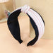 Wholesale Broad Brim Fabric Knit Leather Headband JDC-HD-O388 Headband 潮炫 L Wholesale Jewelry JoyasDeChina Joyas De China