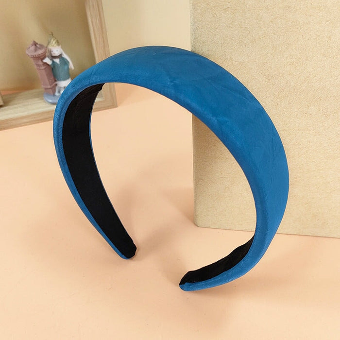 Wholesale Broad Brim Fabric Leather Headband JDC-HD-O387 Headband 潮炫 C Wholesale Jewelry JoyasDeChina Joyas De China