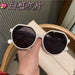 Wholesale brown fashion round frame sunglasses JDC-SG-JinF007 Sunglasses 季丰 white Wholesale Jewelry JoyasDeChina Joyas De China