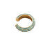 Wholesale C Shape Hoop Rhinestone Set Alloy Zircon Earrings JDC-ES-Ruol001 Earrings 若龙 20042 blue a12-4-4-3 Wholesale Jewelry JoyasDeChina Joyas De China
