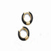 Wholesale C Shape Hoop Rhinestone Set Alloy Zircon Earrings JDC-ES-Ruol001 Earrings 若龙 20058 black a9-2-4-6 Wholesale Jewelry JoyasDeChina Joyas De China