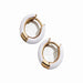 Wholesale C Shape Hoop Rhinestone Set Alloy Zircon Earrings JDC-ES-Ruol001 Earrings 若龙 20058 white a9-2-5-5 Wholesale Jewelry JoyasDeChina Joyas De China