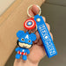 Wholesale Cartoon Bear Doll PVC Silicone Alloy Keychain (F) JDC-KC-FeiRun021 Keychains 飞润 mgdz Wholesale Jewelry JoyasDeChina Joyas De China