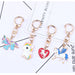 Wholesale Cartoon Color Enamel Pegasus Alloy Keychain JDC-KC-TianG002 Keychains 天高 Wholesale Jewelry JoyasDeChina Joyas De China