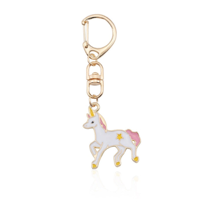 Wholesale Cartoon Color Enamel Pegasus Alloy Keychain JDC-KC-TianG002 Keychains 天高 Wholesale Jewelry JoyasDeChina Joyas De China