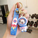 Wholesale Cartoon Doll PVC Silicone Alloy Keychain (F) JDC-KC-FeiRun014 Keychains 飞润 3096-12 Wholesale Jewelry JoyasDeChina Joyas De China