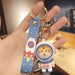 Wholesale Cartoon Doll PVC Silicone Alloy Keychain (F) JDC-KC-FeiRun014 Keychains 飞润 blue tiger Wholesale Jewelry JoyasDeChina Joyas De China