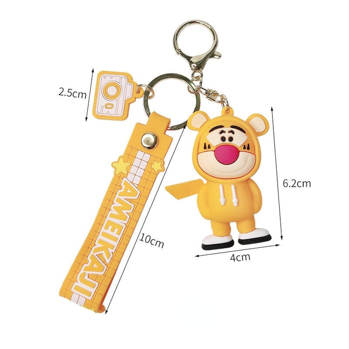 Wholesale Cartoon Doll PVC Silicone Alloy Keychain (F) JDC-KC-FeiRun016 Keychains 飞润 Wholesale Jewelry JoyasDeChina Joyas De China