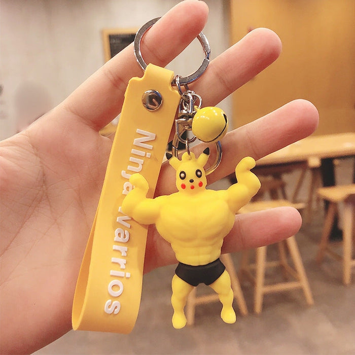 Wholesale Cartoon Doll PVC Silicone Alloy Keychain (F) JDC-KC-FeiRun023 Keychains 飞润 Wholesale Jewelry JoyasDeChina Joyas De China