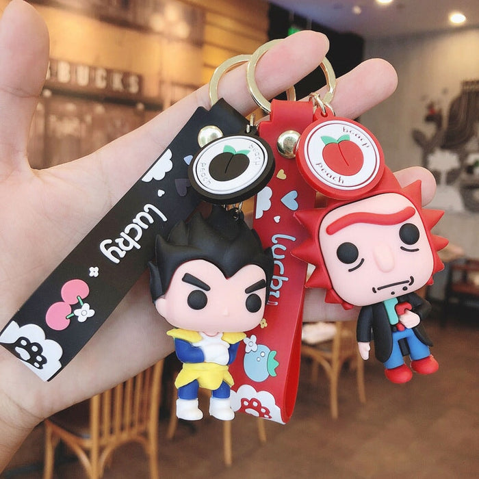 Wholesale Cartoon Doll PVC Silicone Alloy Keychain (F) JDC-KC-FeiRun031 Keychains 飞润 Wholesale Jewelry JoyasDeChina Joyas De China