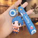 Wholesale Cartoon Doll PVC Silicone Alloy Keychain (F) JDC-KC-FeiRun031 Keychains 飞润 blue Wholesale Jewelry JoyasDeChina Joyas De China