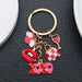 Wholesale Cartoon Oil Dropping Red Love Bag Red Lip Keychain Bag Jewelry Pendant Keychains JoyasDeChina Wholesale Jewelry JoyasDeChina Joyas De China