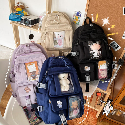 Wholesale Cartoon Polyester Backpack JDC-BP-Hanc001 Backpack Bags 韩创 Wholesale Jewelry JoyasDeChina Joyas De China