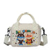 Wholesale cartoon printed canvas children's bag (F) JDC-SD-CMT013 Backpack JoyasDeChina beige and in hand Wholesale Jewelry JoyasDeChina Joyas De China