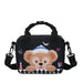 Wholesale cartoon printed canvas children's bag (F) JDC-SD-CMT013 Backpack JoyasDeChina black bear Wholesale Jewelry JoyasDeChina Joyas De China