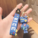 Wholesale Cartoon Space Bear Silicone Keychain JDC-KC-FeiRun010 Keychains 飞润 blue Wholesale Jewelry JoyasDeChina Joyas De China