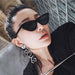 Wholesale cat's eye hip hop sunglasses JDC-SG-JinF008 Sunglasses 季丰 Wholesale Jewelry JoyasDeChina Joyas De China